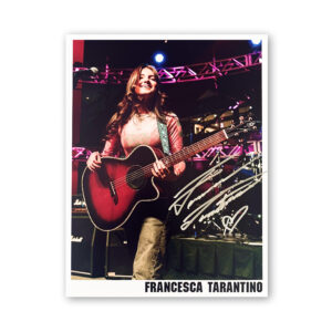 8x10 Photo Autographed by Francesca